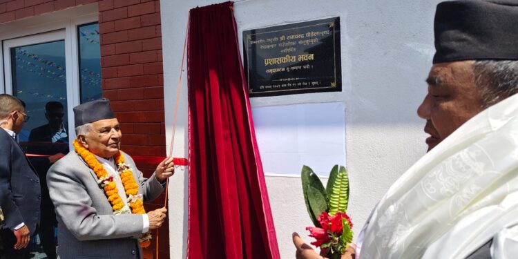 रगतसँग साटेको संघीय लोकतान्त्रिक गणतन्त्रको विकल्प छैन : राष्ट्रपति पौडेल