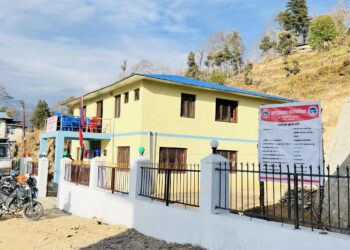 सोलुदुधकुण्ड नगरपालिकाको ६ नम्बर वडा पूर्ण खोप सुनिश्चित घोषणा