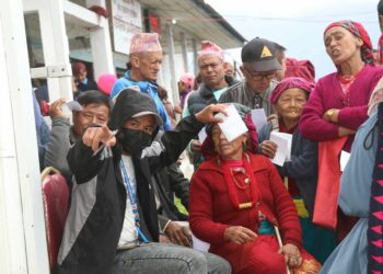 माप्यमा दुई दिने स्वास्थ्य शिविर, ९ सय ८७ जनाले लिए सेवा