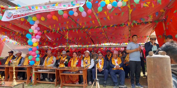 लिखुपिके गाउँपालिकामा तेस्रो अध्यक्ष कप खेलकुद प्रतियोगिता सुरु