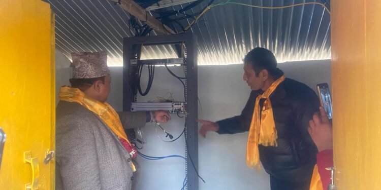 सोताङको सुस्ला डाँडामा फोरजी टावर संचालनमा