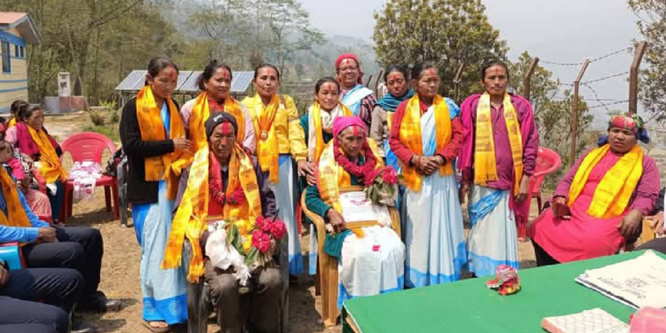 मोलुङ ६ पूर्ण खोप सुनिश्चितता वडा घोषणा