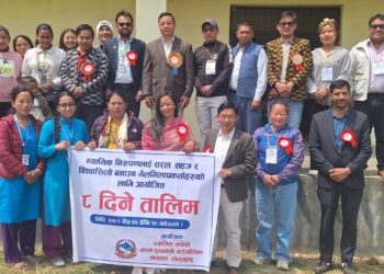 माप्य दुधकोशीमा सुरु भयो आठ दिने मेलमिलाप आधारभुत तालिम