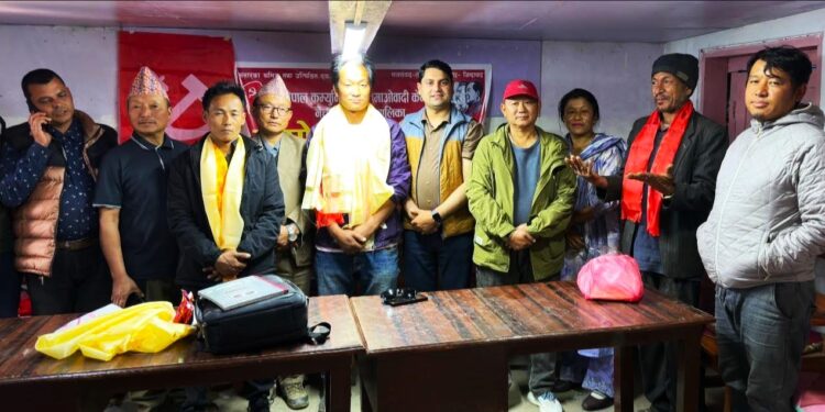 नेकपा माओवादी केन्द्र नेचासल्यान ५ को अध्यक्षमा राई चयन