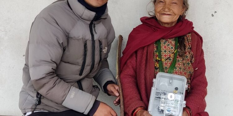 वडाले बाँड्यो विपन्नलाई निःशुल्क विद्युत मिटर बस्क