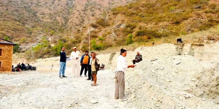 भूमि आयोग ओखलढुगांद्वारा जिल्लामा जग्गा नापजाँच सुरु