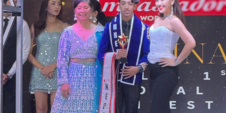 ‘मोडल टुरिजम एम्बेष्टर वल्र्ड–२०२५’ को उपाधि सम्भव राउतलाई