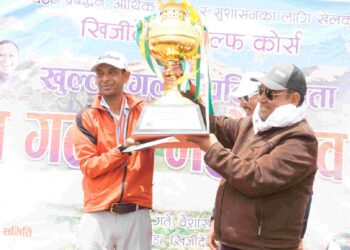 देम्बा डाँडामा खेलाइयो गल्फ, उपयुक्त गल्फ कोर्ष रहेको गल्फरको प्रतिक्रिया