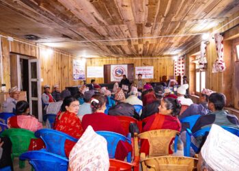 नेलेको सार्वजनिक सुनुवाई व्यापक जनसहभागितामा सम्पन्न, ६४ लाख बजेटमा ३४ योजना 