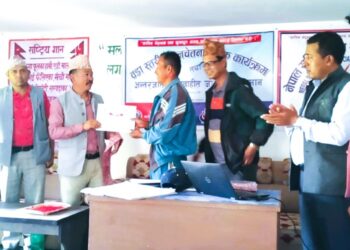 अन्तरजातीय विवाह गर्ने चार जोडीलाई खोटेहाङद्वारा सम्मान