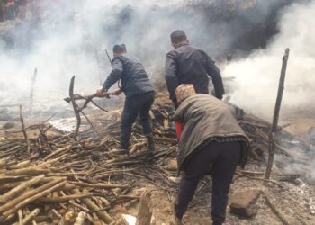 सोलुमा आगलागीका घटना बढ्दै, फेरि थुलुङ दुधकोशीमा एक घर जल्यो