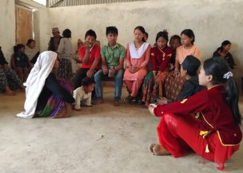 लिम्चुङ्बुङमा बाल बिबाह विरुद्ध सडक नाटक प्रदर्शन