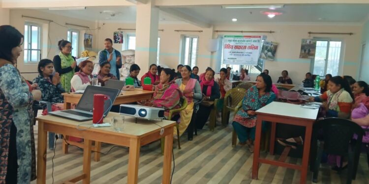 ओखलढुङगाको तलुवामा सकियो वित्तिय साक्षरता सम्बन्धि तालिम