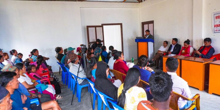 थुलुङदुधकोशी वडा ७ को सार्वजनिक सुनुवाई सम्पन्न : १ करोड ८० लाखको योजना कार्यान्वयनमा