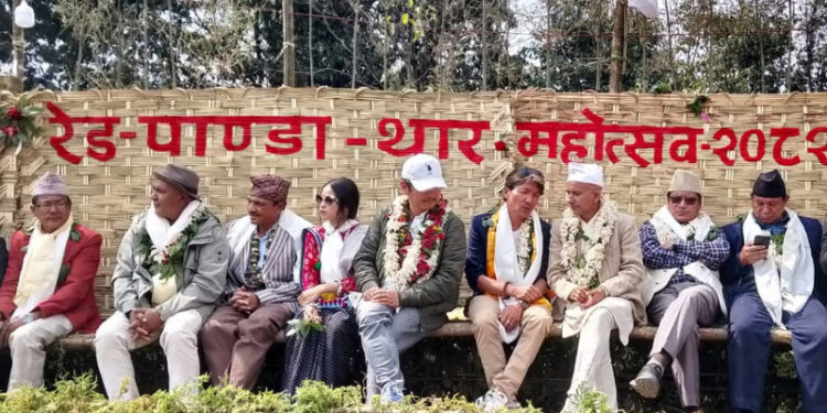 खोटाङमा रेडपाण्डा तथा थार महोत्सव शुरु