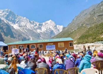 सोलुखुम्बुको थामेमा सकियो ‘सगरमाथा संवाद’को पूर्व कार्यक्रम