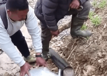 भदौरेमा आयो ठोट्ने खोलाको पानी, वर्षौंदेखिको स्थानीयको सपना साकार हुँदै