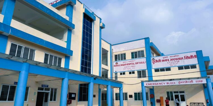 दुधौली अस्पताल प्रादेशिक अस्पतालमा स्तरोन्नति हुने