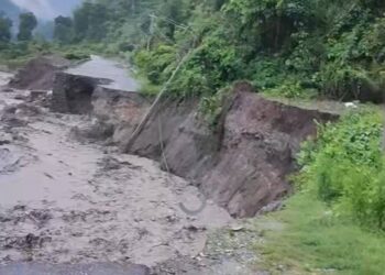कोशी लोकमार्गअन्तर्गत धरान–धनकुटा सडक खण्ड अवरुद्ध