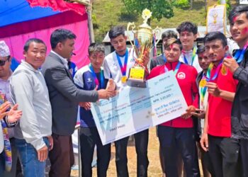 पाँचखपन नगरपालिकाले जित्यो तेस्रो चिशंखुगढी कपको उपाधि