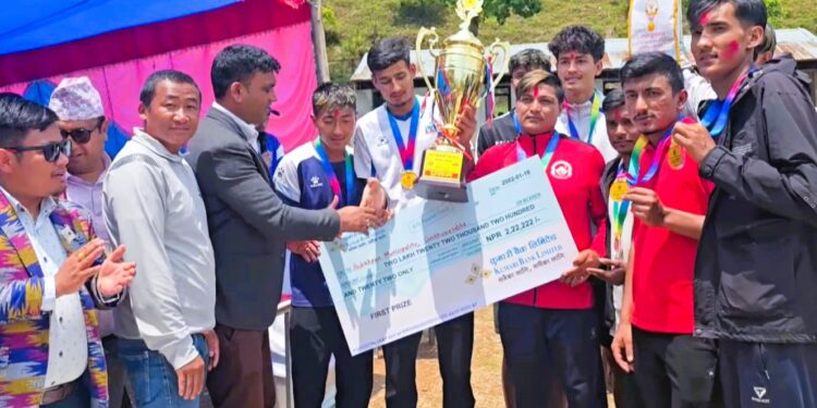 पाँचखपन नगरपालिकाले जित्यो तेस्रो चिशंखुगढी कपको उपाधि