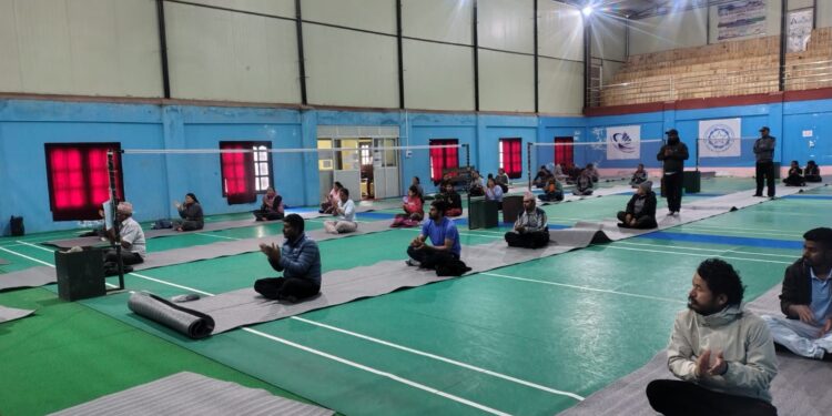 सोलुखुम्बुमा स्वास्थ्य प्रवद्र्धनका लागि योगाभ्यास कार्यक्रम सुरु