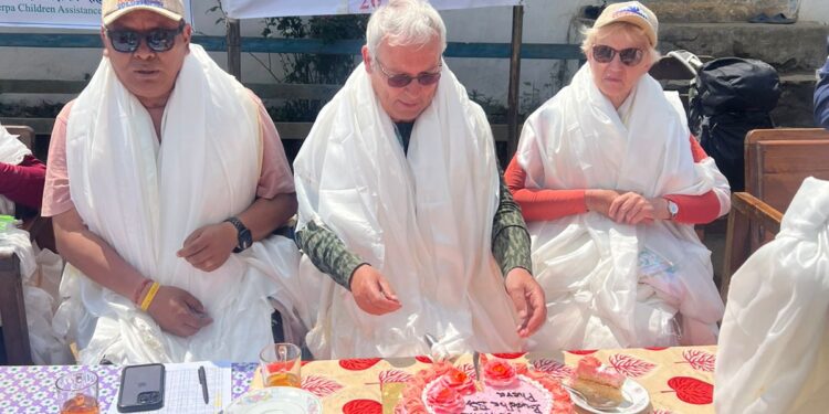 शेर्पा बालबालिका सहायता संघद्वारा नमो बुद्ध आविका विद्यार्थीलाई छात्रावृत्ति वितरण, विद्यार्थीहरूमा उत्साह
