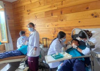 खरिखोला आधारभूत अस्पतालबाट २ सय बढी नागरिकले लिए नि:शुल्क दन्त सेवा