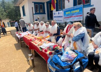 शेर्पा बालबालिका सहायता संघको पहलमा सोलुखुम्बुका ५१४ जना विद्यार्थीलाई छात्रावृत्ति प्रदान