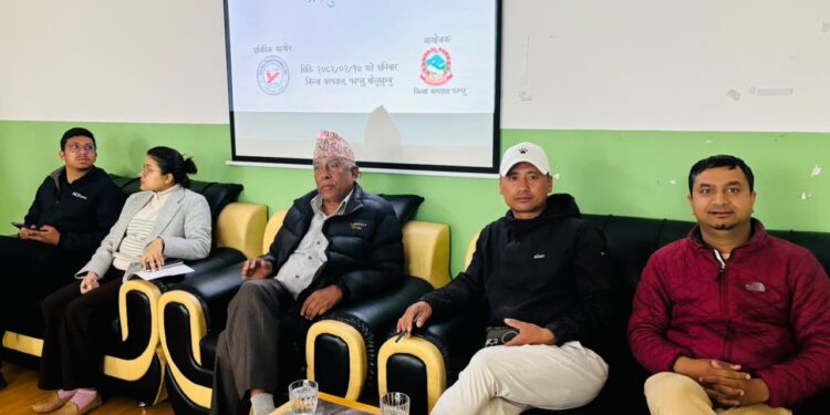 फाप्लु अस्पताललाई ५० शैयाको बनाउन पहल शुरु : समन्वय प्रमुख निरौला