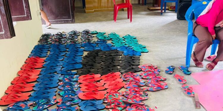 रातमाटेमा चप्पल बनाउने ७ दिने सीप विकास तालिम सम्पन्न