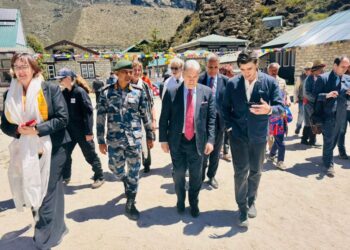 १ दशमल ८ मिलियन डलर खुम्बु क्षेत्रको शिक्षा र स्वास्थ्यमा लगानी गर्छौँ : न्युजिल्याण्ड उपप्रधानमन्त्रि पिटर्स