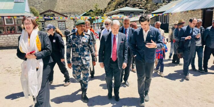 १ दशमल ८ मिलियन डलर खुम्बु क्षेत्रको शिक्षा र स्वास्थ्यमा लगानी गर्छौँ : न्युजिल्याण्ड उपप्रधानमन्त्रि पिटर्स