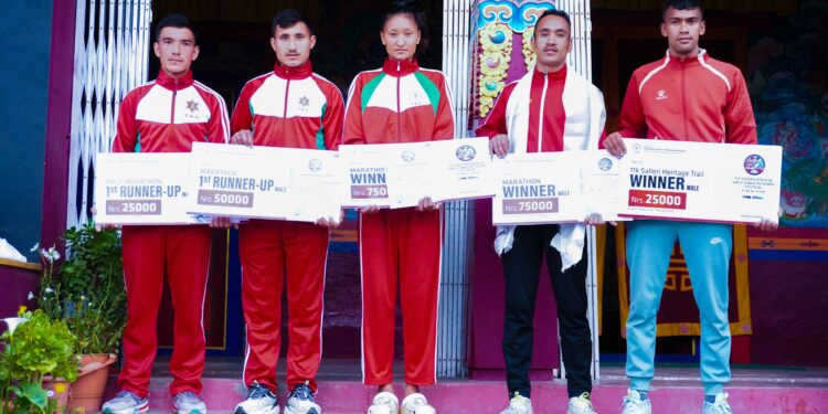  प्रथम सागादावा दौड : म्याराथनको उपाधि चुम्यो आर्मीले (फाेटाे फिचर सहित)