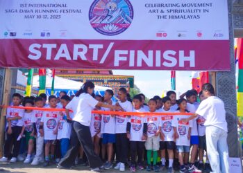 बुद्धजयन्तीको अवसरमा सोलुमा सुरु भयो सागादावा दौड फेस्टिभल, पहिलो दिन ४ सय ५० को सहभागिता 