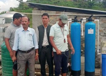 ककनिश्वर माविमा खानेपानी फिल्टर जडान, विद्यार्थी र शिक्षक लाभान्वित