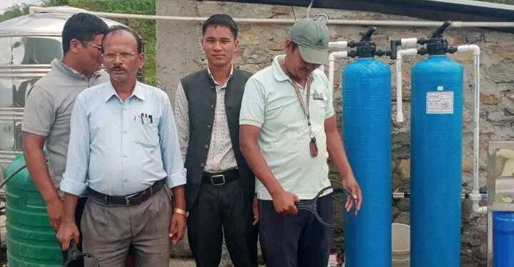 ककनिश्वर माविमा खानेपानी फिल्टर जडान, विद्यार्थी र शिक्षक लाभान्वित