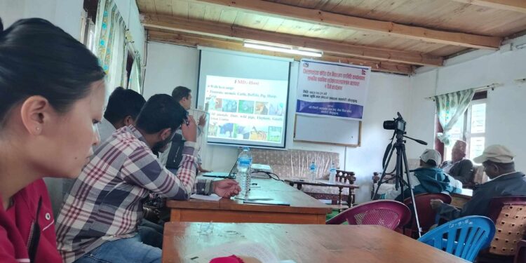 भेटेरिनरी अस्पताल तथा पशु सेवा विज्ञ केन्द्रकाे आयोजनामा खोरेत रोग नियन्त्रण रणनीति कार्यान्वयन सम्बन्धि छलफल सुरु