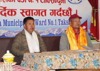 सोलुदुधकुण्ड १ टाक्सिन्दुको सार्वजनिक सुनुवाई : शतप्रतिशत प्रगति