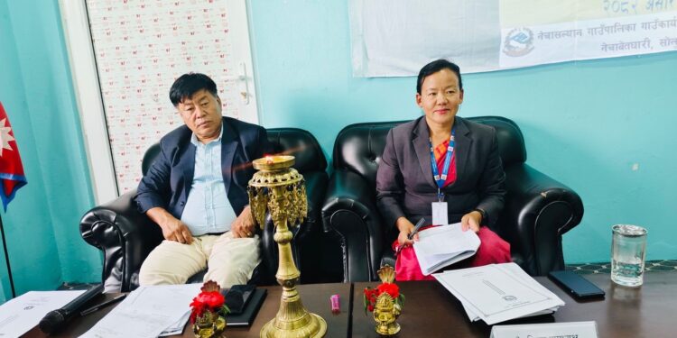 नेचासल्यानको गाउँसभामा ५१ करोड बढीको बजेट पेश : स्वास्थ्य र कृषि प्राथमिक्तामा