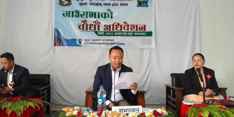 थुलुङ दुधकोशीले ल्यायो ६३ करोड ३७ लाख बढिको बजेट, उत्पादन क्षेत्रलाई प्राथमिकता, अन्य यस्ता छन् योजना