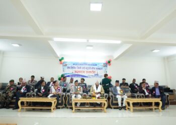 जिमी राई उत्थान समाजको आधुनिक भवन रक्षामन्त्री राईद्वारा उद्घाटन