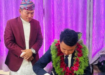 लिम्चुङ्बुङ गाउँपालिकामा रिक्त प्रमुख पदमा सन्देश राईले सम्हाले जिम्मेवारी