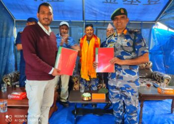 सशस्त्र प्रहरी बल र सोलु सामुदायिक अस्पताल बिचको सहकार्यः स्वास्थ्य सेवामा पहुँच विस्तार