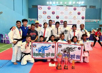 सोलुले रच्यो इतिहास : जुडो खेलमा सोलुका ५ जना सहभागी, सबैले जिते गोल्ड मेडल