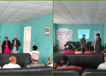 नेचासल्यानमा मेलमिलापकर्ताका लागि तीन दिने पूर्णताजगी तालिम जारी