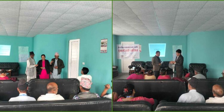 नेचासल्यानमा मेलमिलापकर्ताका लागि तीन दिने पूर्णताजगी तालिम जारी