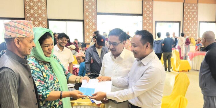 थुलुङ दुधकोशी एकिकृत सेवा शिविरको दोश्रो दिन ः ५ सय ३९ ले लिए सेवा