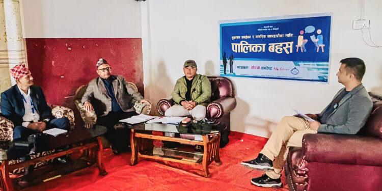 ऐँसुलुखर्क गाउँपालिकाको पालिका बहस, पूर्वाधारका सबै काम सक्ने अध्यक्ष राईको भनाई