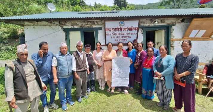 माप्य दुधकोशी–६ मा प्रारम्भिक बाल विकास समिति गठन